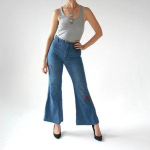70s painted bellbottoms!